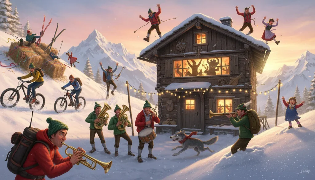 Alpenwahnsinn – In Ohlsbach wackelt die Hütte